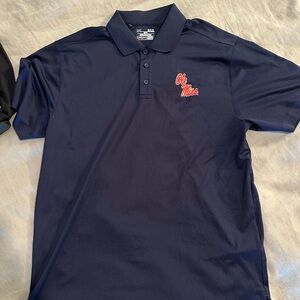 COPY - Ole Miss under armour Polo. Size large